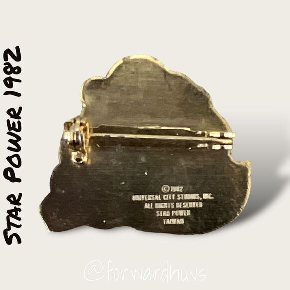 Vintage 1982 ET Star Power Pin - Nostalgic Movie History Piece - Picture 3 of 7